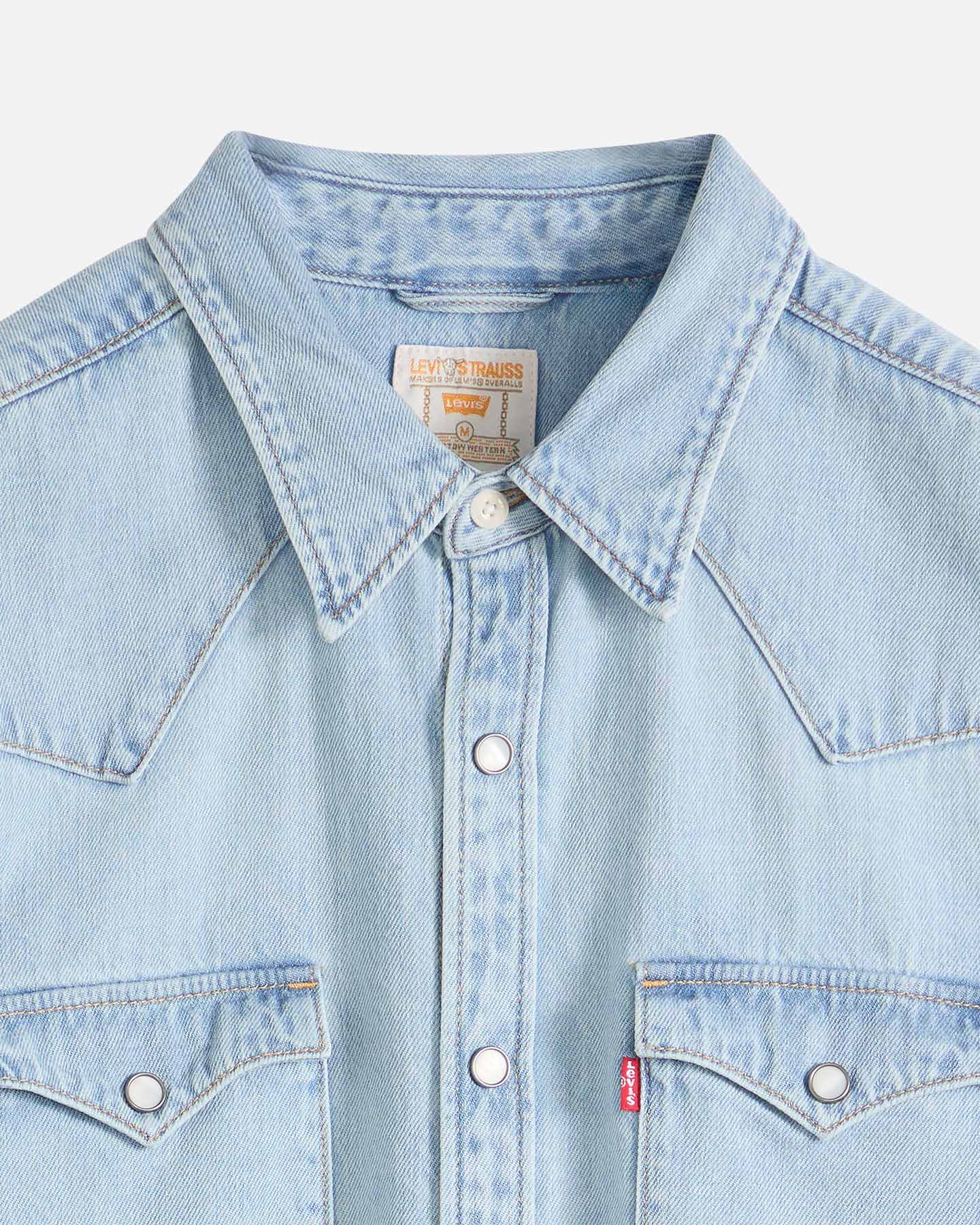 Camicia LEVI'S CLASSIC M - Denim - 4 | Cisalfa Sport