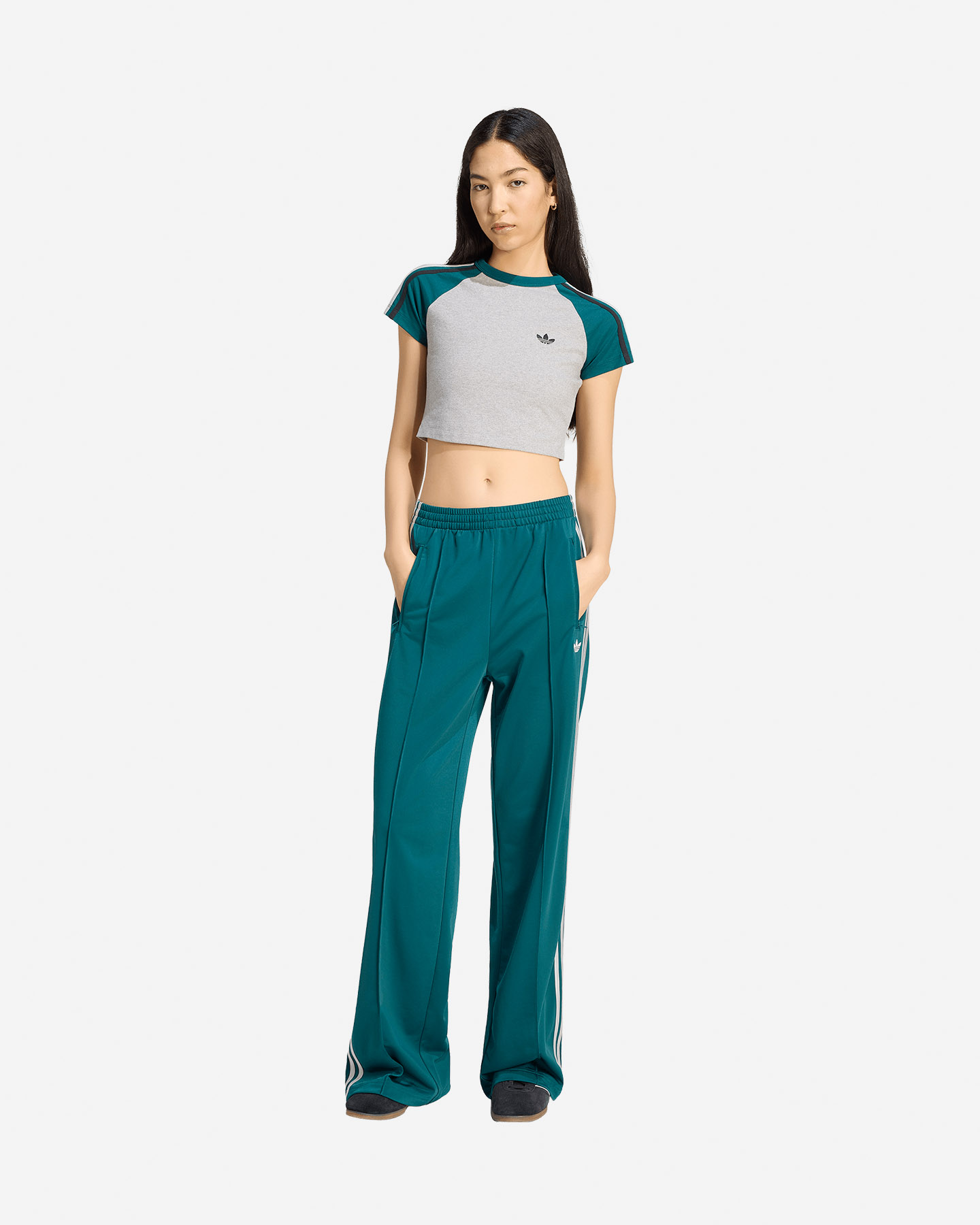Pantalone ADIDAS FIREBIRD W - Verde - 2 | Cisalfa Sport