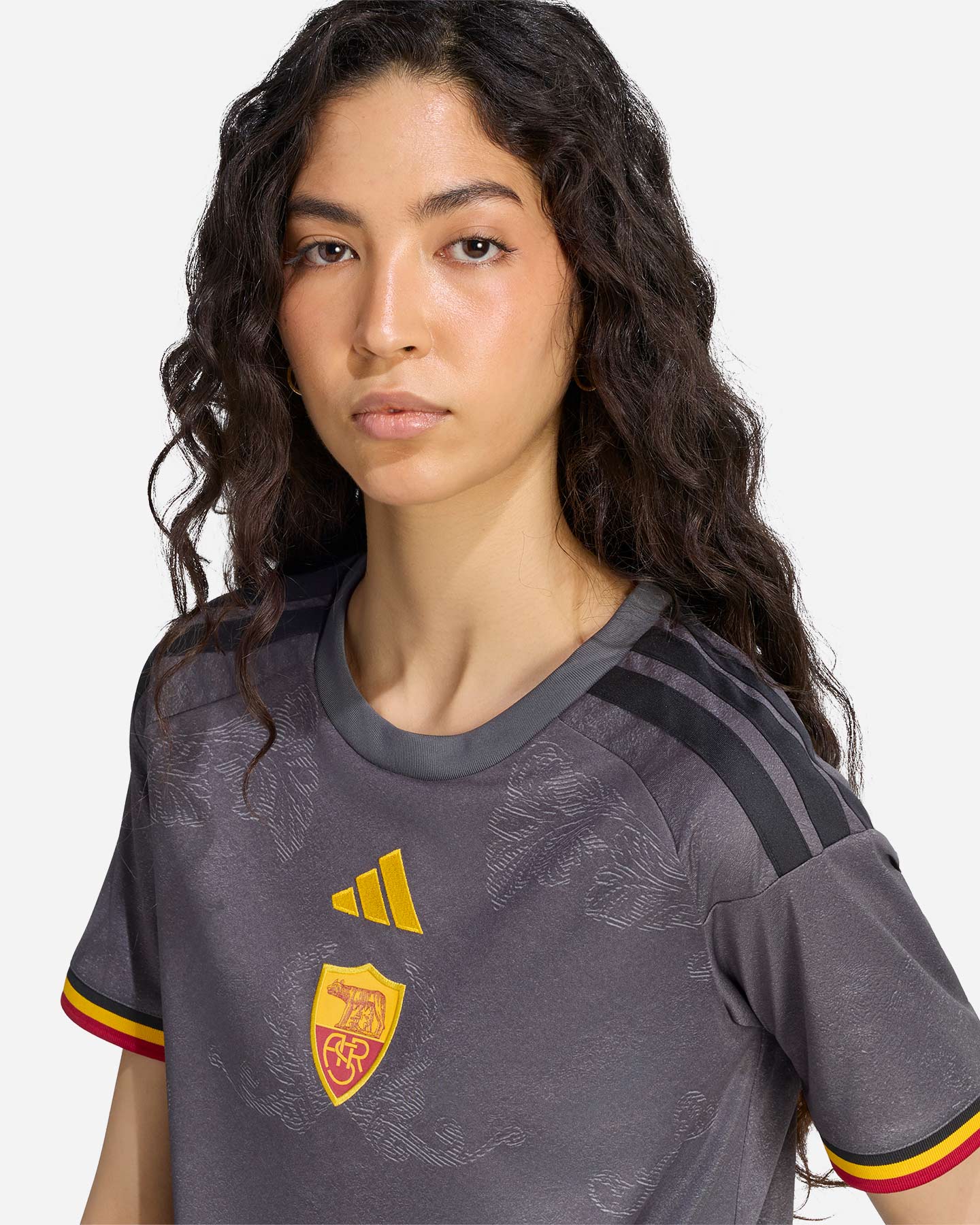 Maglia calcio ufficiale ADIDAS AS ROMA 3RD 26-27 W - 5 | Cisalfa Sport
