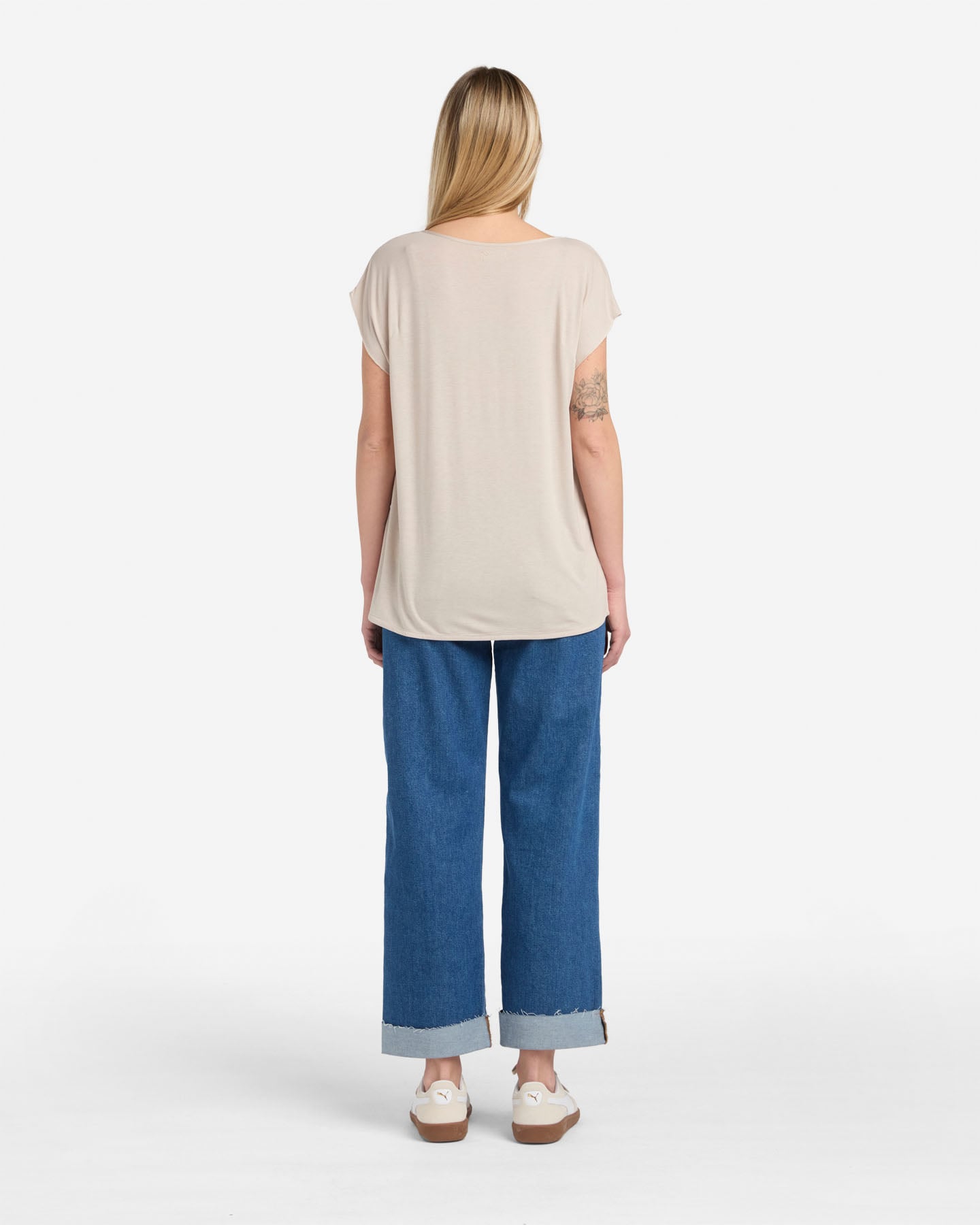 T-shirt DACK'S ESSENTIAL W - Beige - 3 | Cisalfa Sport