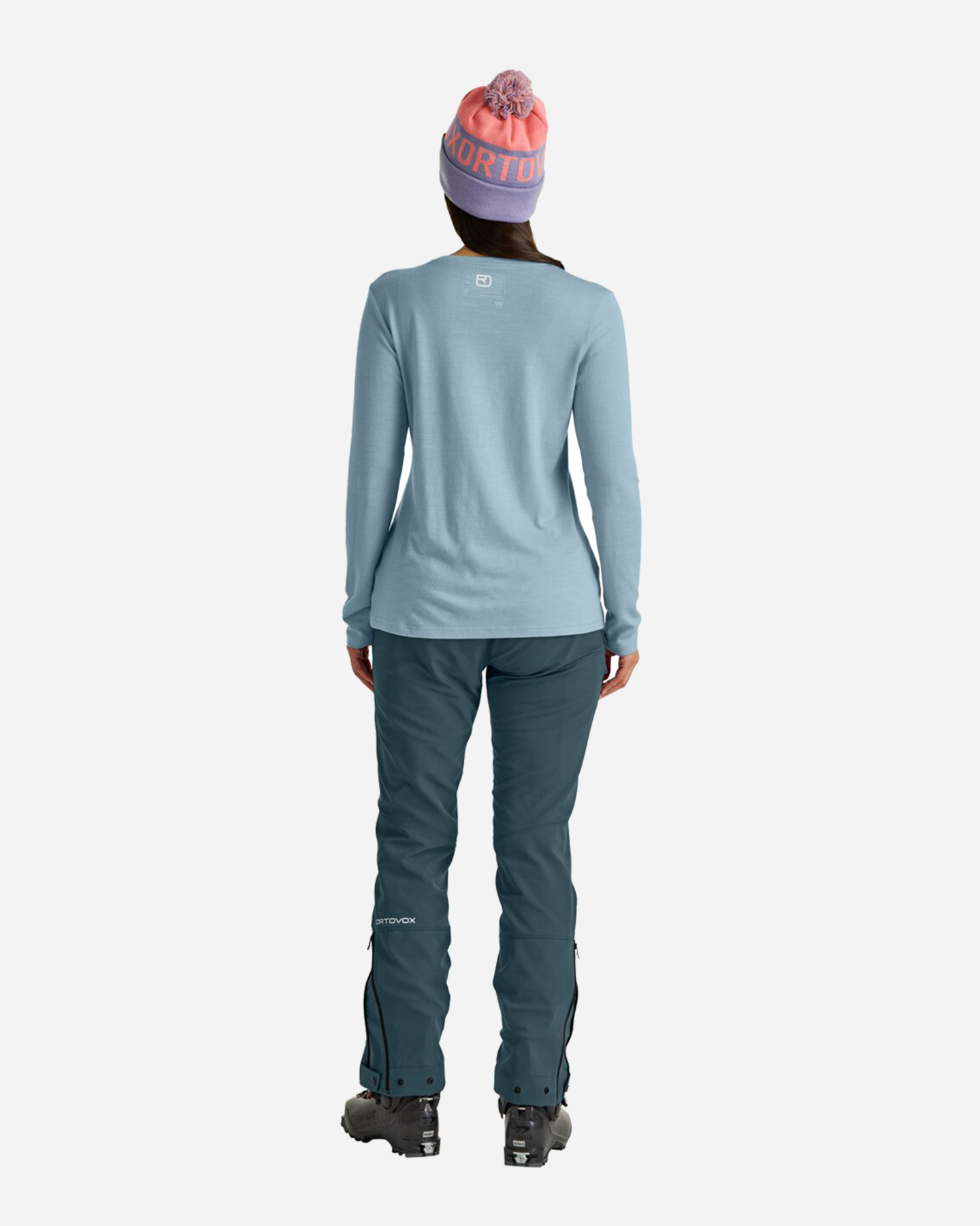 Felpa ORTOVOX 185 MERINO W - Grigio - 3 | Cisalfa Sport