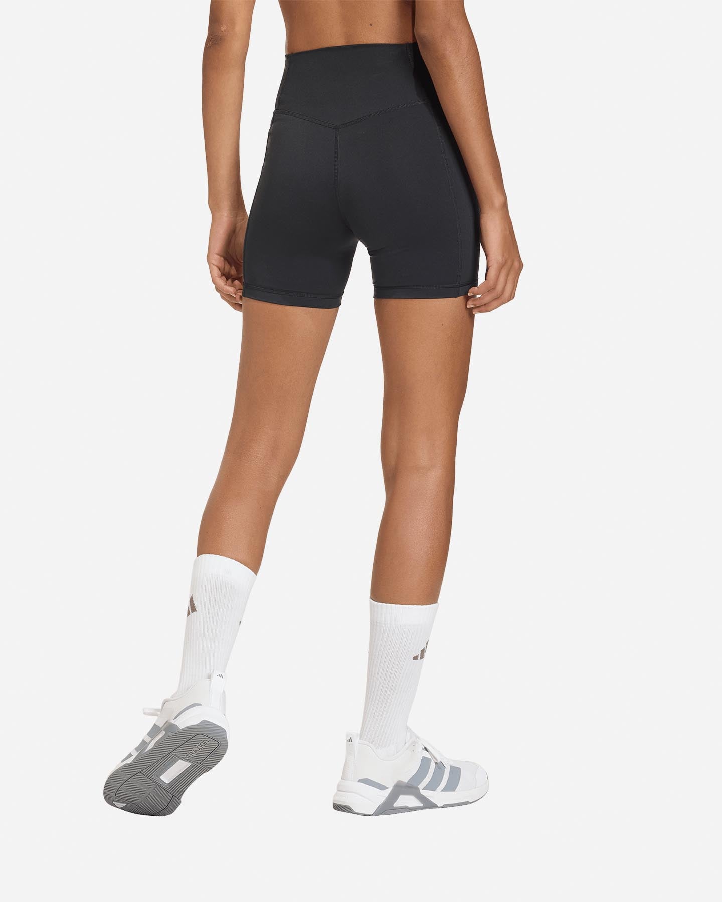 Short training ADIDAS OPTIME ESSENTIALS W - Nero - 2 | Cisalfa Sport