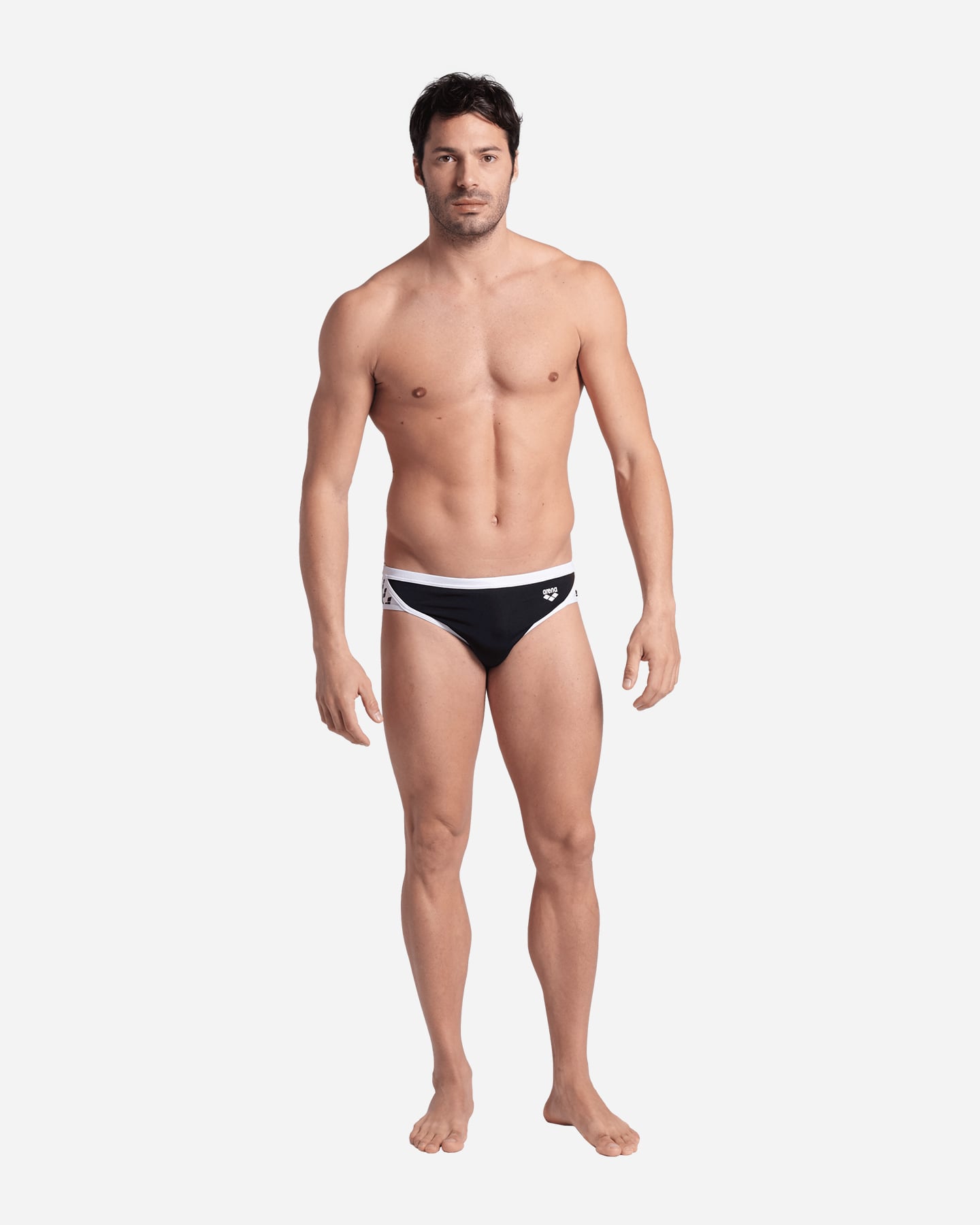 Slip piscina ARENA ICONS SWIM BRIEFS SOLID M - Nero - 2 | Cisalfa Sport