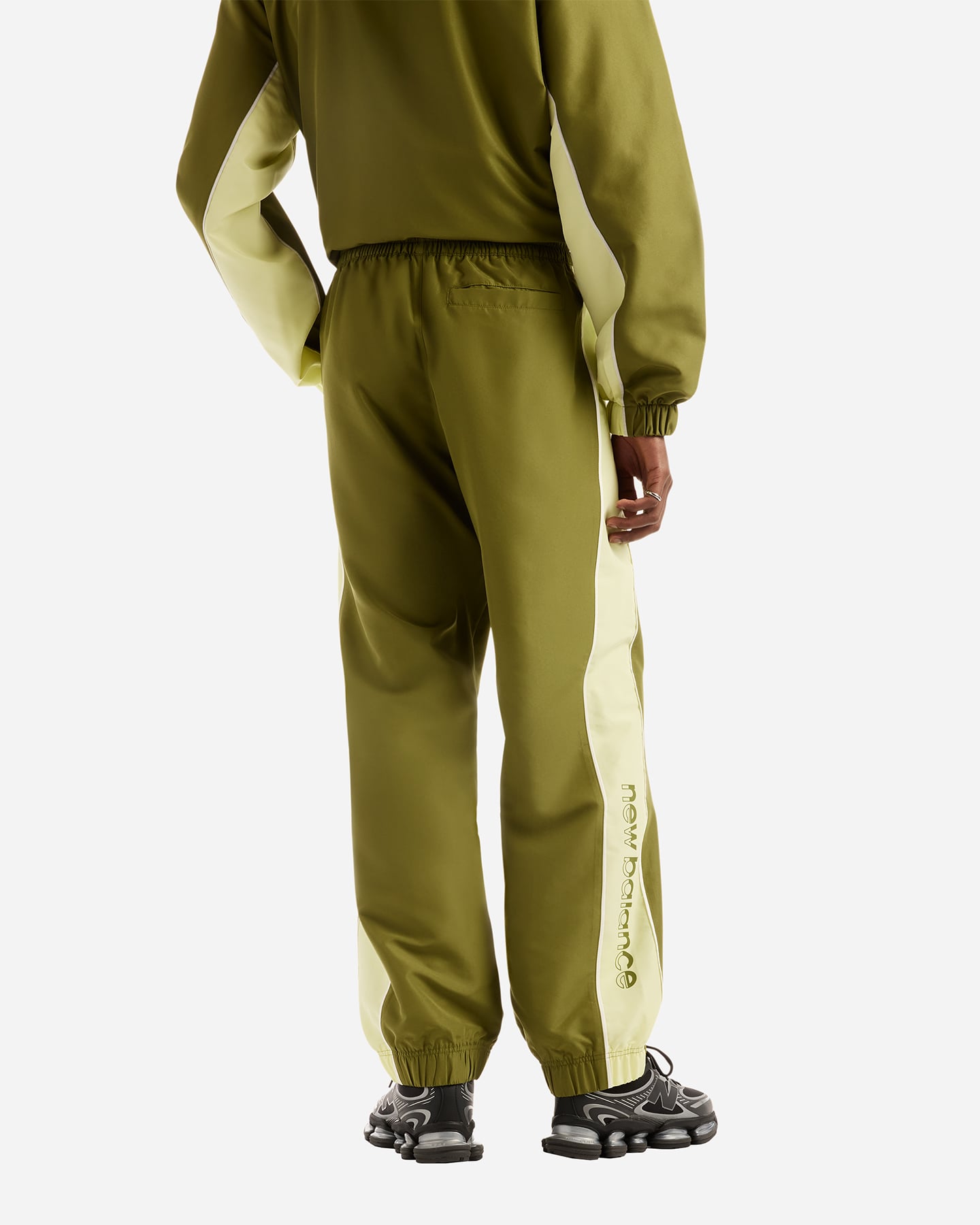 Pantalone training NEW BALANCE TRACKSIDE M - Verde - 1 | Cisalfa Sport