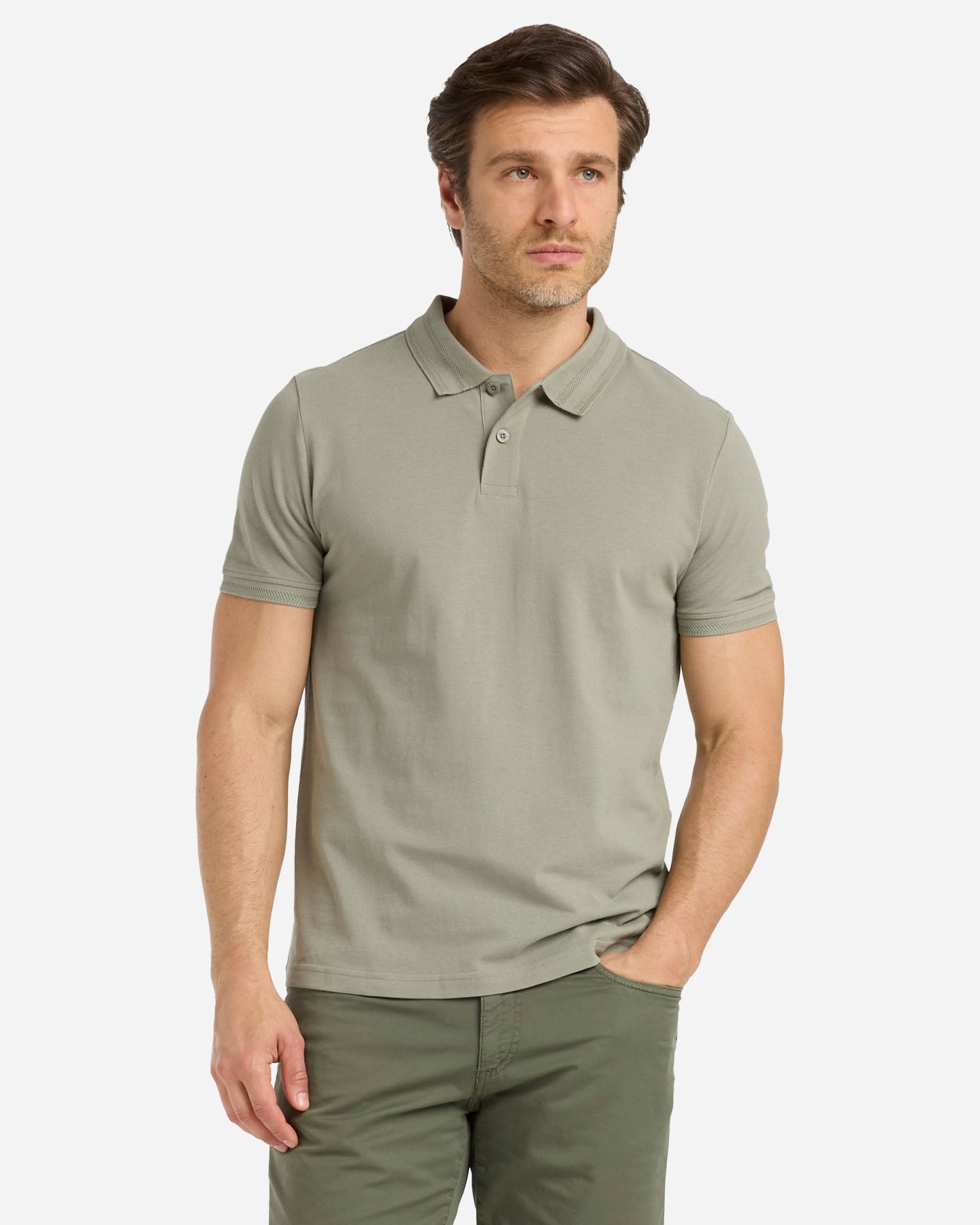 Polo DACK'S ESSENTIAL M - Verde - 1 | Cisalfa Sport