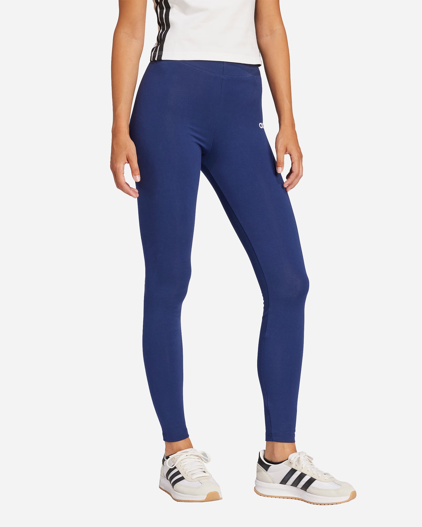Leggings ADIDAS ESSENTIALS LINEAR W - Blu - 2 | Cisalfa Sport
