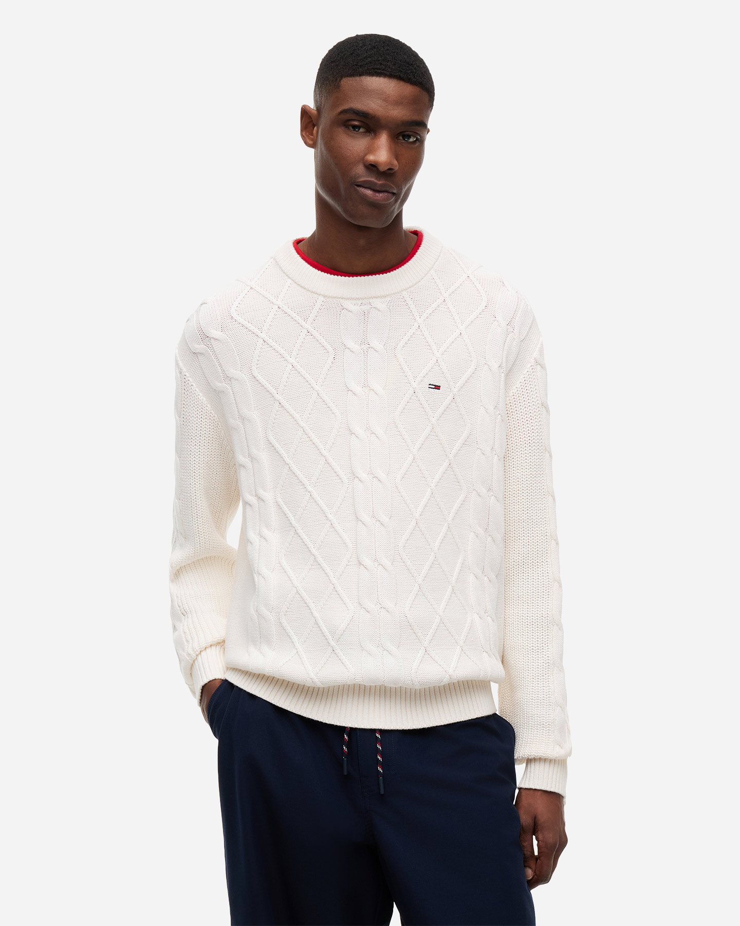 Maglione TOMMY HILFIGER CABLE M - Beige - 1 | Cisalfa Sport