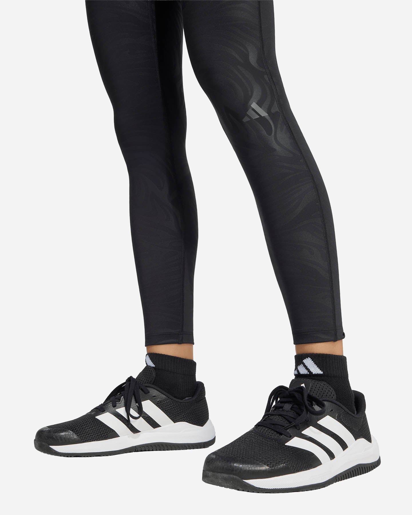Leggings ADIDAS ALL ME ESSENTIAL GRAPHIC W - Nero - 4 | Cisalfa Sport