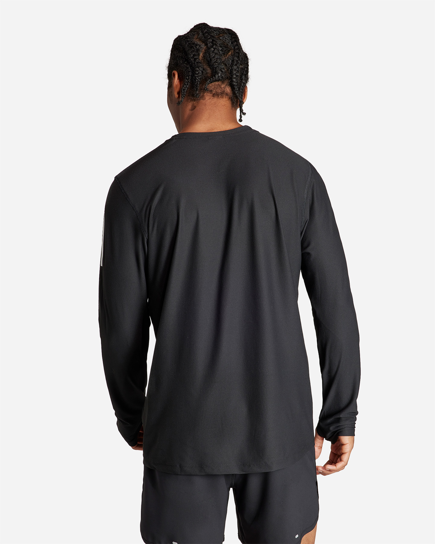 Maglia running ADIDAS OTR B M - Nero - 2 | Cisalfa Sport