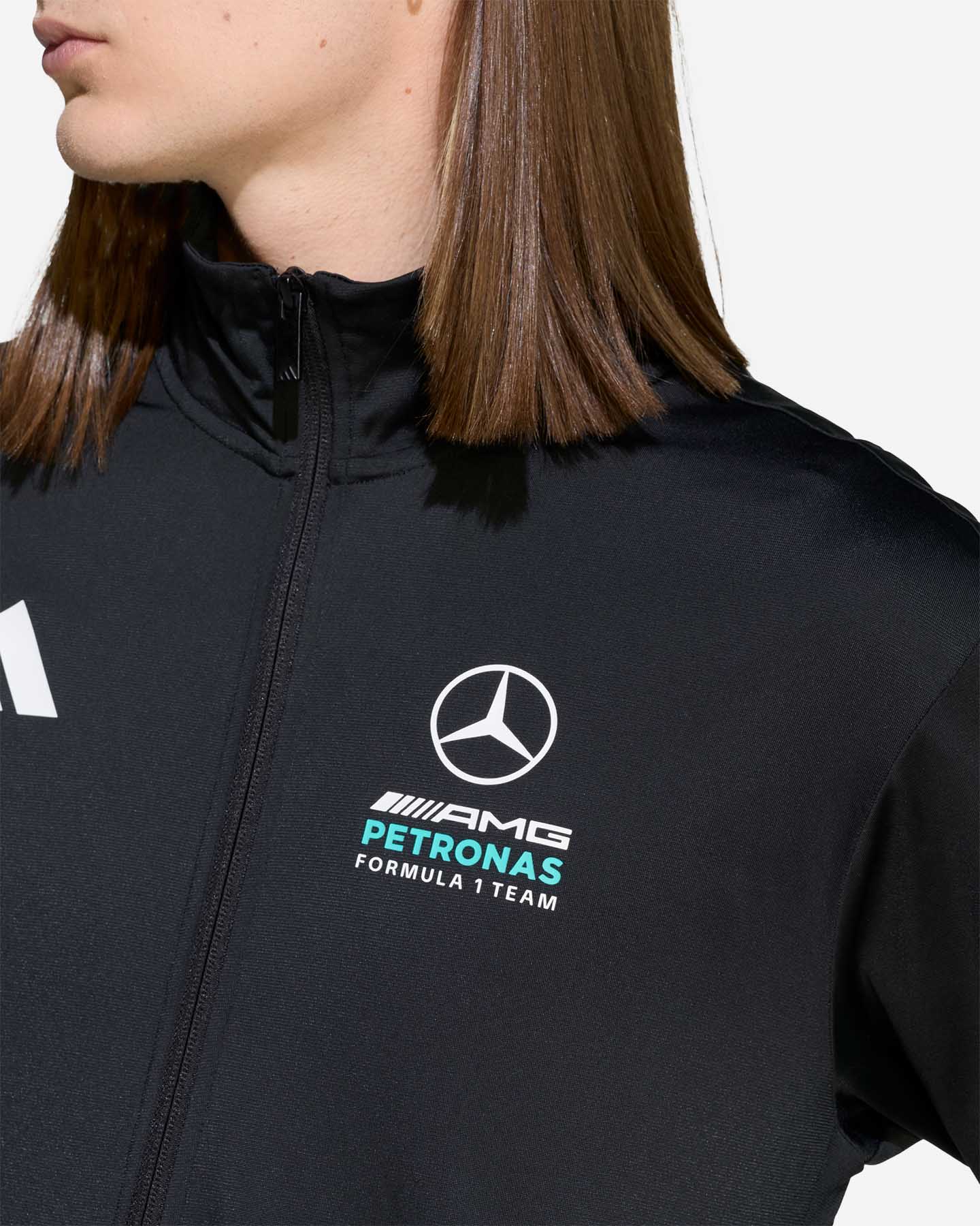 Felpa ADIDAS MERCEDES DNA M - Nero - 5 | Cisalfa Sport