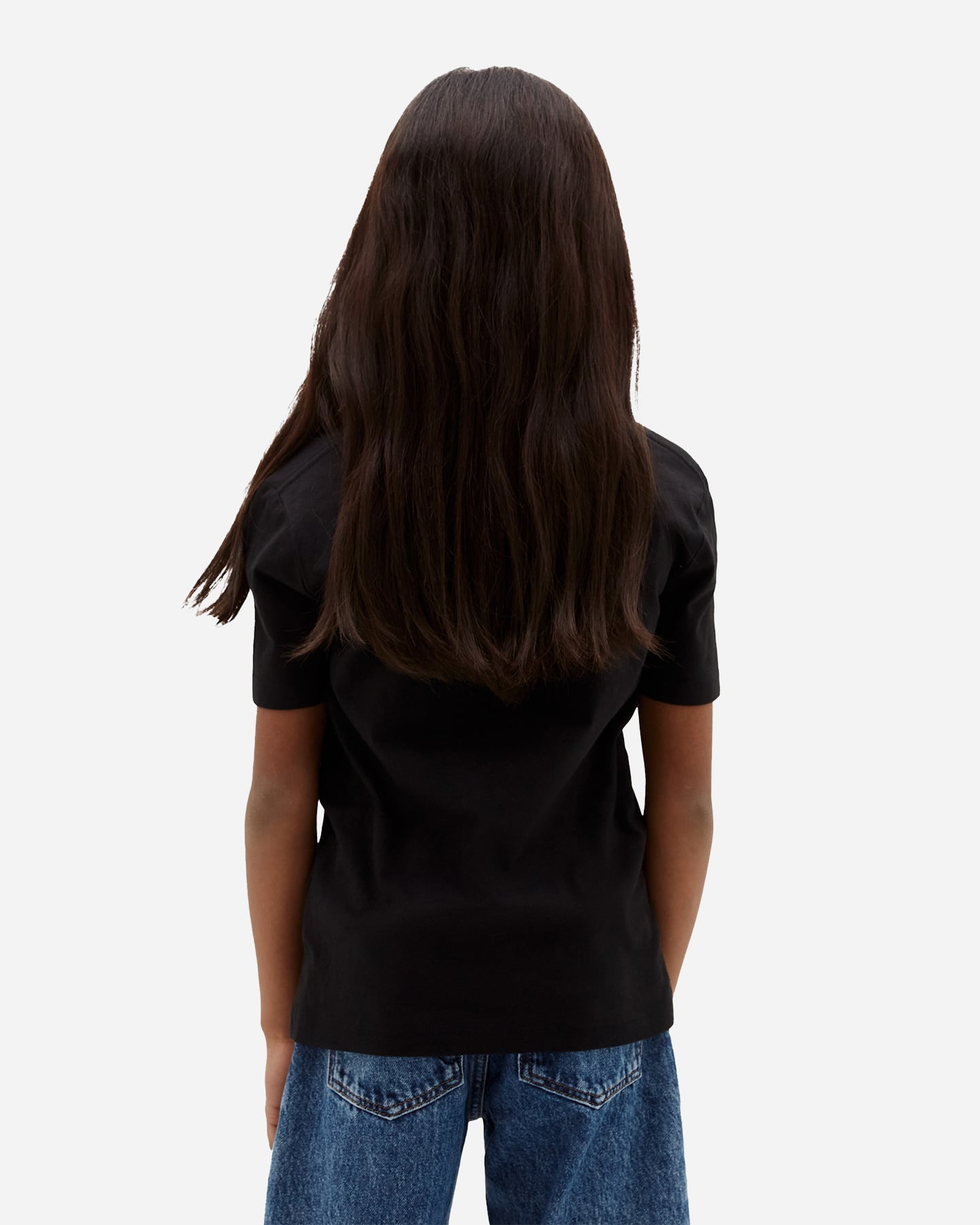 T-shirt CALVIN KLEIN JEANS LOGO JR - Nero - 2 | Cisalfa Sport
