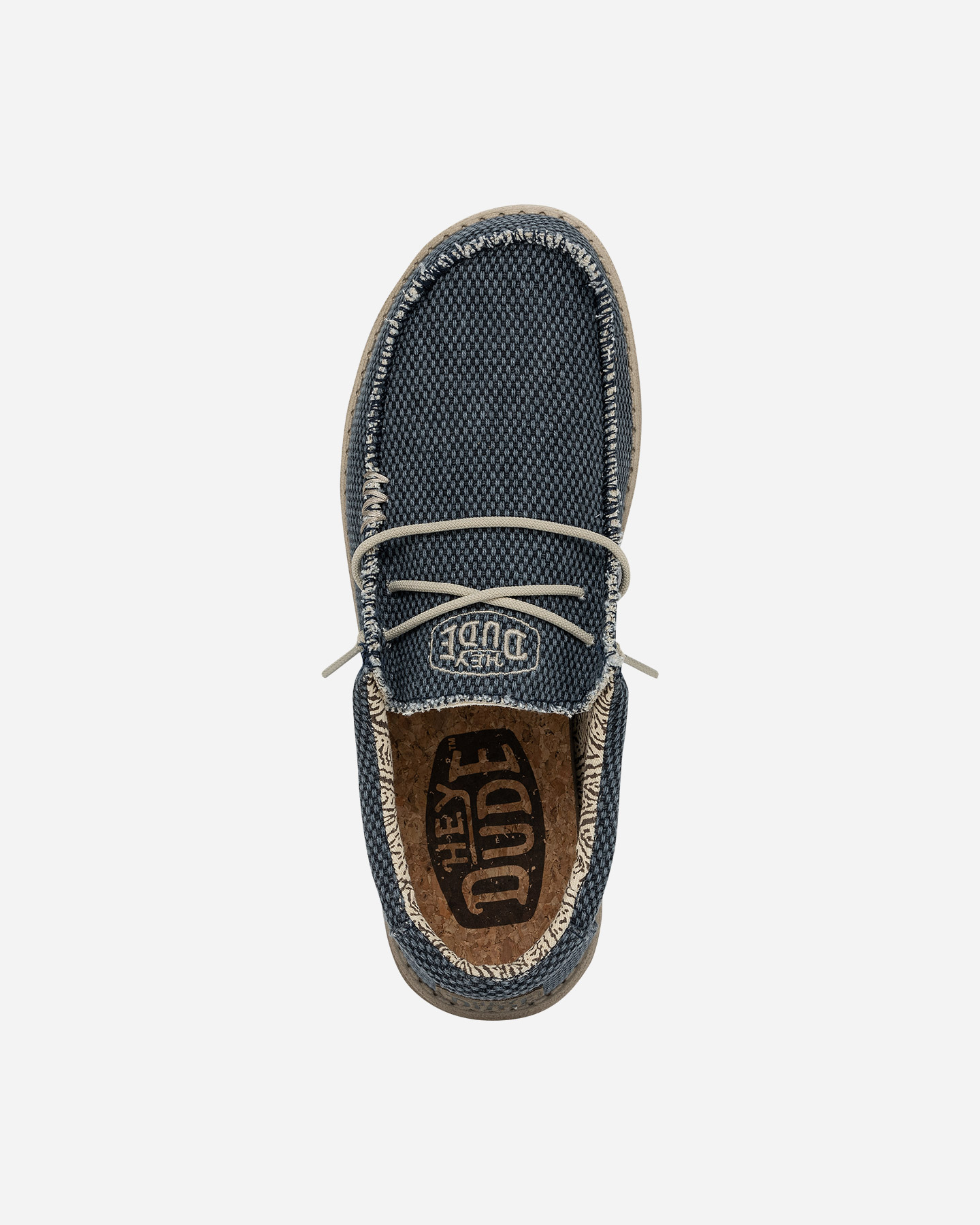 Scarpe urban HEYDUDE WALLY BRAIDED M - Blu Navy - 2 | Cisalfa Sport
